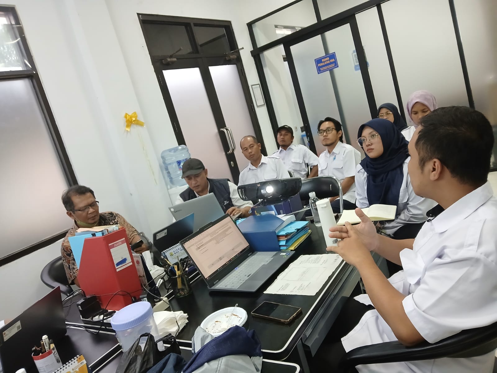 Survey ke BBWS Cimancis Cirebon koordinasi tim cs 07 dengan Balai Cimancis pada tanggal 4 Desember 2025.